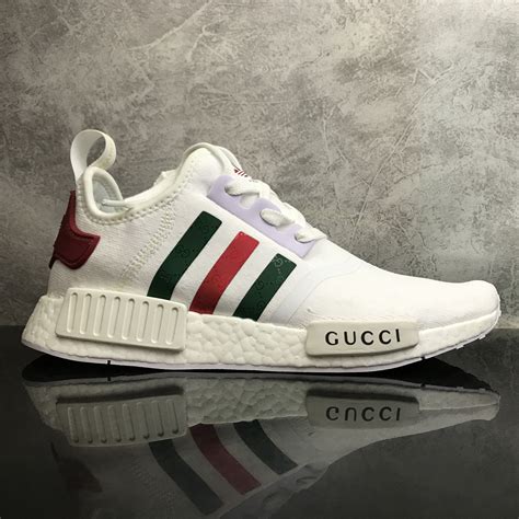 gucci x adidas nmd's white|Gucci NMD where to buy.